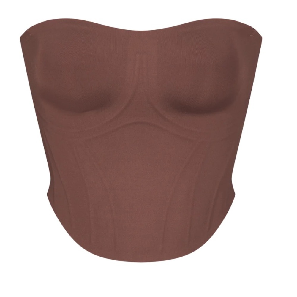 Skims corset style strapless bra